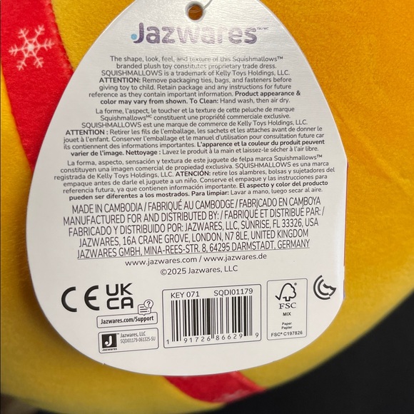 Pluto Holiday Squishmallow Disney NWT - Picture 5 of 8